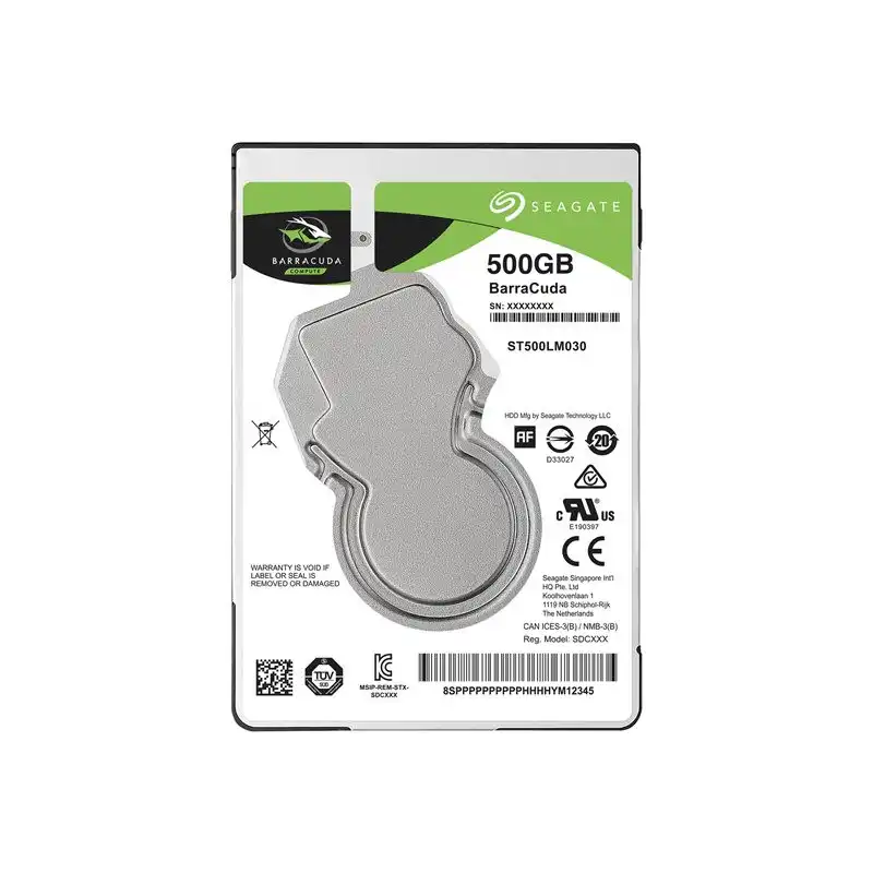 Seagate Barracuda Pro - Disque dur - 500 Go - interne - SATA 6Gb - s - 7200 tours - min - mémoire tampon... (ST500LM034)_1