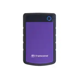 Transcend StoreJet 25H3P - Disque dur - 1 To - externe (portable) - 2.5" - USB 3.0 - 5400 tours - min -... (TS1TSJ25H3P)_3