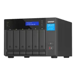 Serveur NAS - 6 Baies - SATA 6Gb - s - RAID JBOD, 0, 1, 5, 6, 10, 50, TM, RAID TP - RAM 16 Go ... (TVS-H674-I3-16G)_1