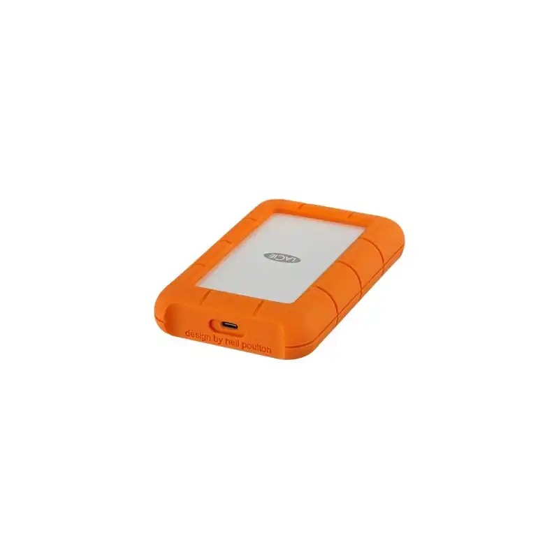 LaCie Rugged USB-C - Disque dur - 4 To - externe (portable) - USB 3.1 Gen 1 (USB-C connecteur) - orange (STFR4000800)_1