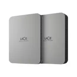LaCie Mobile Drive - Disque dur - 4 To - externe (portable) - USB 3.2 Gen 1 (USB-C connecteur) - lune a... (STLP4000400)_1
