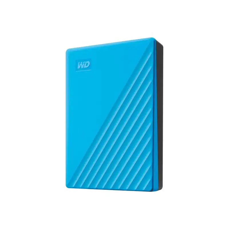 WD My Passport WDBPKJ0040BBL - Disque dur - chiffré - 4 To - externe (portable) - USB 3.2 Gen 1 ... (WDBPKJ0040BBL-WESN)_1