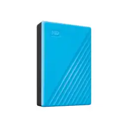 WD My Passport WDBPKJ0040BBL - Disque dur - chiffré - 4 To - externe (portable) - USB 3.2 Gen 1 ... (WDBPKJ0040BBL-WESN)_4