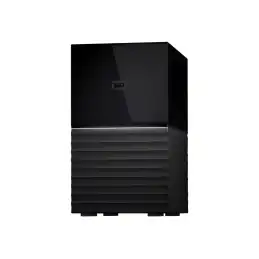 WD My Book Duo WDBFBE0160JBK - Baie de disques - 16 To - 2 Baies - HDD 8 To x 2 - USB 3.1 (exter... (WDBFBE0160JBK-EESN)_2