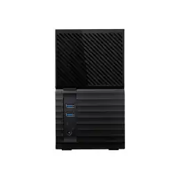 WD My Book Duo WDBFBE0160JBK - Baie de disques - 16 To - 2 Baies - HDD 8 To x 2 - USB 3.1 (exter... (WDBFBE0160JBK-EESN)_5