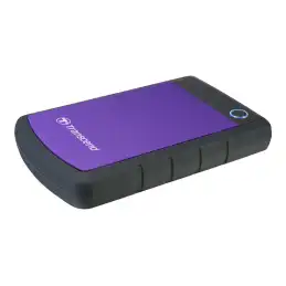 Transcend StoreJet 25H3P - Disque dur - 2 To - externe (portable) - 2.5" - USB 3.0 - violet brillant (TS2TSJ25H3P)_1