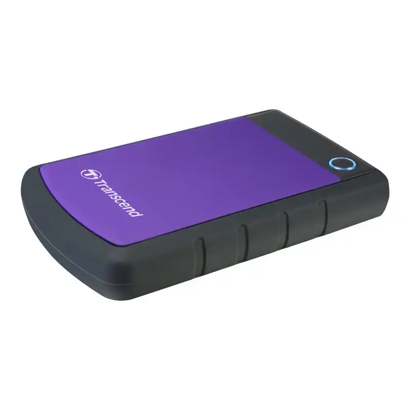 Transcend StoreJet 25H3P - Disque dur - 2 To - externe (portable) - 2.5" - USB 3.0 - violet brillant (TS2TSJ25H3P)_1