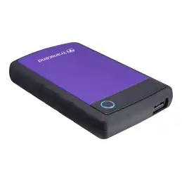 Transcend StoreJet 25H3P - Disque dur - 2 To - externe (portable) - 2.5" - USB 3.0 - violet brillant (TS2TSJ25H3P)_2