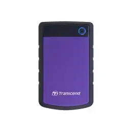 Transcend StoreJet 25H3P - Disque dur - 2 To - externe (portable) - 2.5" - USB 3.0 - violet brillant (TS2TSJ25H3P)_3