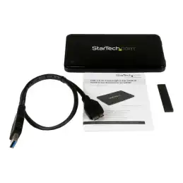 StarTech.com Boîtier disque dur externe USB 3.0 SATA - SSD 2.5" avec UASP pour HDD 7mm - Boitier USB 3.... (S2510BPU337)_2