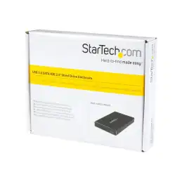 StarTech.com 2.5" IDE Hard Drive Enclosure - Supports UASP - Aluminum - IDE and SATA - USB 3.0 HDD Encl... (UNI251BMU33)_2