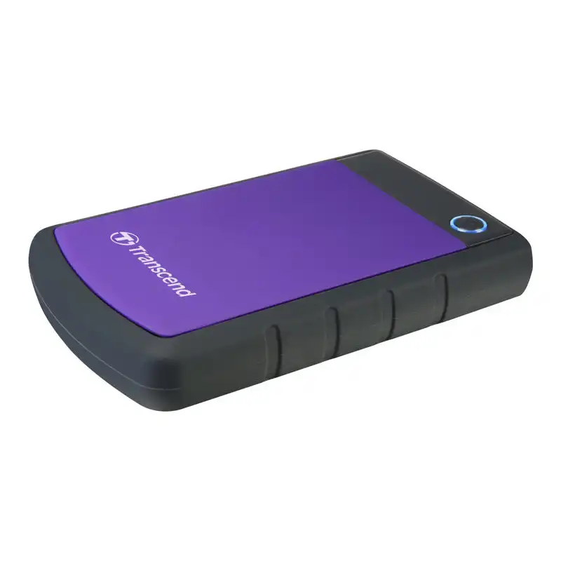 Transcend StoreJet 25H3P - Disque dur - 4 To - externe (portable) - 2.5" - USB 3.0 - AES 256 bits - vio... (TS4TSJ25H3P)_1