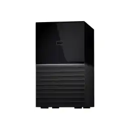 WD My Book Duo WDBFBE0360JBK - Baie de disques - 36 To - 2 Baies - HDD 18 To x 2 - USB 3.1 Gen 1... (WDBFBE0360JBK-EESN)_1