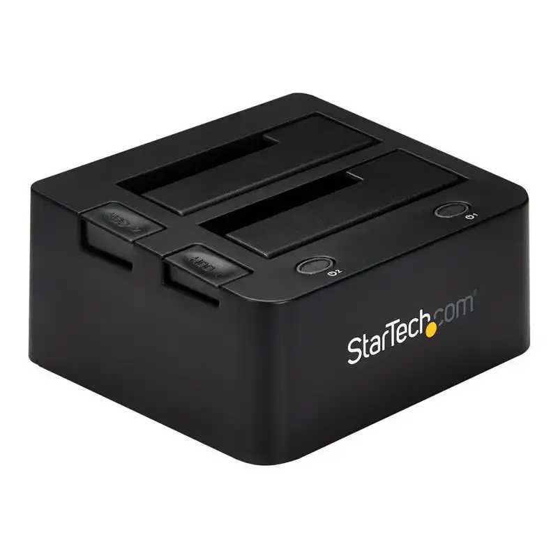 StarTech.com Dual-Bay USB 3.0 to SATA and IDE Hard Drive Docking Station, USB Hard Drive Dock, External ... (UNIDOCKU33)_1