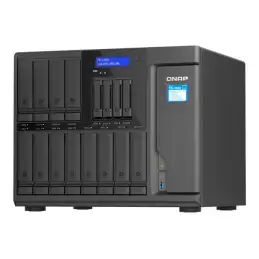 Serveur NAS - 16 Baies - SATA 6Gb - s - RAID JBOD, 0, 1, 5, 6, 10, 50, 60 - RAM 8 Go - 2.5 Gigabit ... (TS-1655-8G)_1