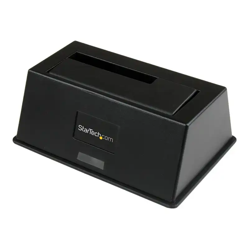 StarTech.com Station d'Accueil USB 3.0 Disque Dur - SSD SATA III 2,5" ou 3,5" avec UASP - Dock pour DD -... (SDOCKU33BV)_1