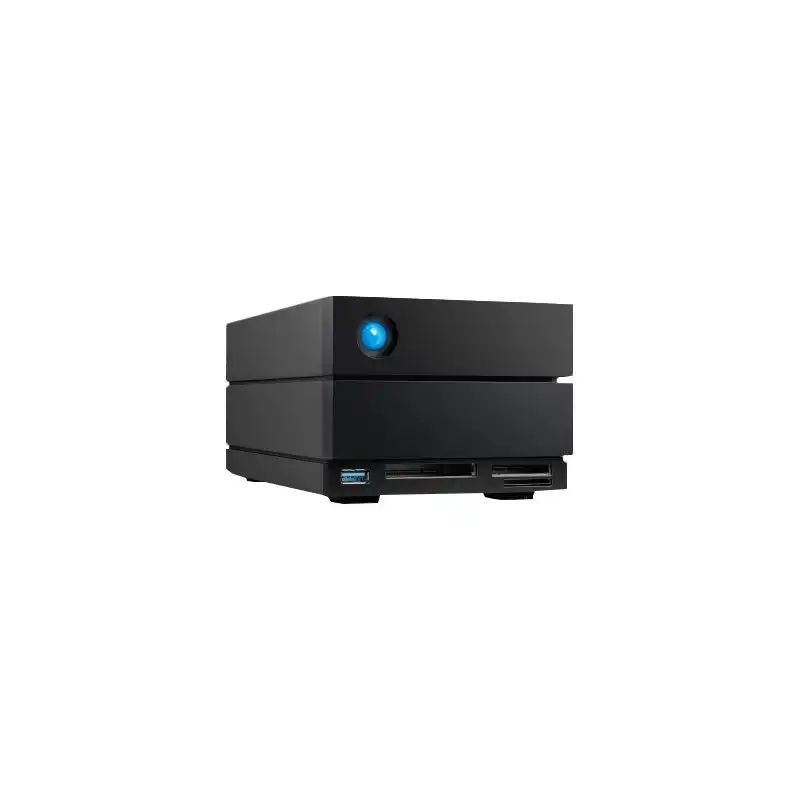 LaCie 2big Dock - Baie de disques - 40 To - 2 Baies (SATA-600) - HDD 20 To x 2 - Thunderbolt 3, USB 3.... (STLG40000400)_1