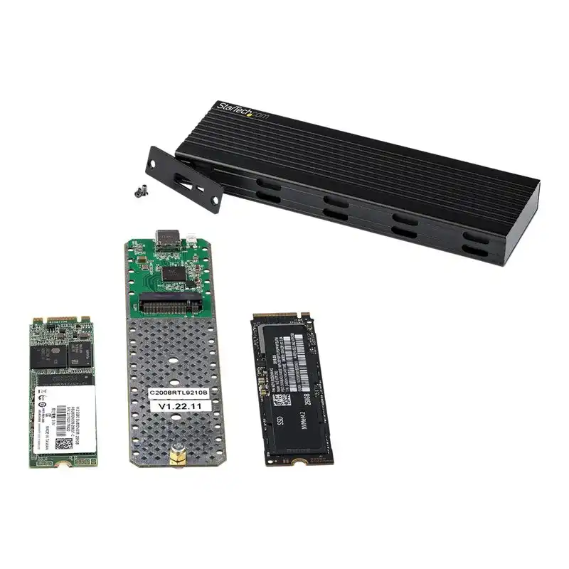 pTransformez votre SSD PCIe M.2 NVMe ou SATA AHCI M.2 en une solution de stockage externe USB hautement... (SM2E1BMU31C)_1