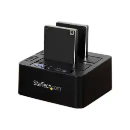 StarTech.com Standalone Hard Drive Duplicator, Dual Bay HDDSSD ClonerCopier, USB 3.1 (10 Gbps) to SATA ... (SDOCK2U313R)_3