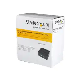 StarTech.com Standalone Hard Drive Duplicator, Dual Bay HDDSSD ClonerCopier, USB 3.1 (10 Gbps) to SATA ... (SDOCK2U313R)_8