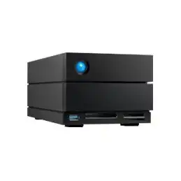 LaCie 2big Dock - Baie de disques - 28 To - 2 Baies (SATA-600) - HDD 14 To x 2 - Thunderbolt 3, USB 3.... (STLG28000400)_1