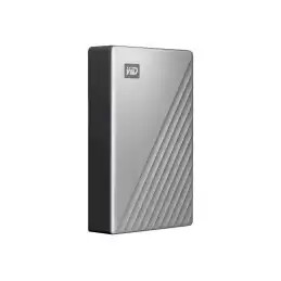 WD My Passport Ultra WDBFTM0040BSL - Disque dur - chiffré - 4 To - externe (portable) - USB 3.0 ... (WDBFTM0040BSL-WESN)_2