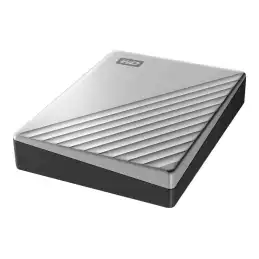 WD My Passport Ultra WDBFTM0040BSL - Disque dur - chiffré - 4 To - externe (portable) - USB 3.0 ... (WDBFTM0040BSL-WESN)_5