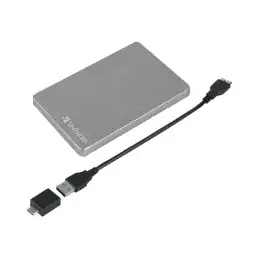 Verbatim Store 'n' Go Slim - Disque dur - 1 To - externe (portable) - USB 3.2 Gen 1 - gris sidéral (53662)_1