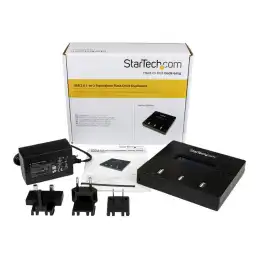 StarTech.com Duplicateur autonome de clés USB 1:2 - USB 2.0 - Copieur de lecteur flash USB 1 vers 2 avec f... (USBDUP12)_12