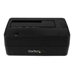 StarTech.com Station d'accueil USB 3.1 (10 Gb - s) pour disque dur SATA de 2,5" - 3,5" - Dock HDD - SSD a... (SDOCKU313)_2