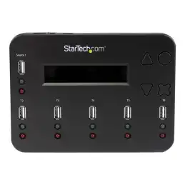 StarTech.com Duplicateur autonome de clés USB 1:5 - Copieur de lecteur flash 1 à 5 avec effacement de donn... (USBDUP15)_2