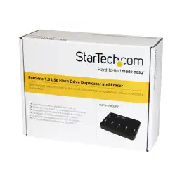 StarTech.com Duplicateur autonome de clés USB 1:5 - Copieur de lecteur flash 1 à 5 avec effacement de donn... (USBDUP15)_4