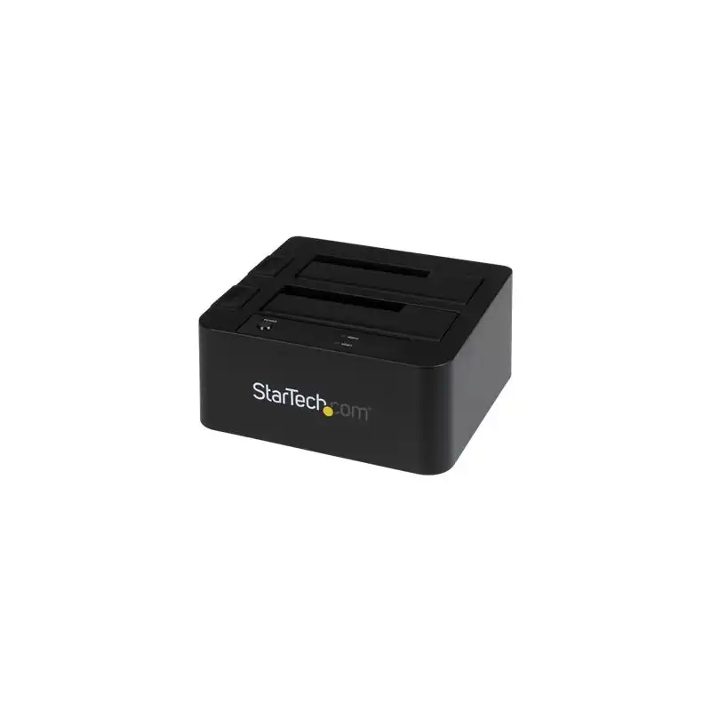 StarTech.com Dual-Bay USB 3.0 eSATA to SATA Hard Drive Docking Station, USB Hard Drive Dock, External 2... (SDOCK2U33EB)_1