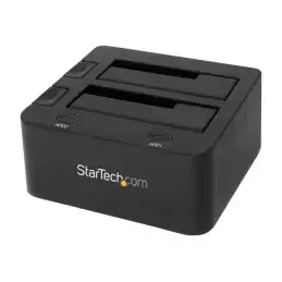 StarTech.com Dual-Bay USB 3.0 to SATA Hard Drive Docking Station, USB Hard Drive Dock, External 2.53.5 SA... (SDOCK2U33)_1