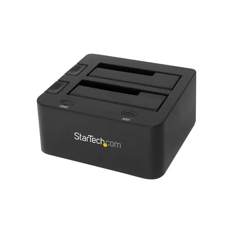 StarTech.com Dual-Bay USB 3.0 to SATA Hard Drive Docking Station, USB Hard Drive Dock, External 2.53.5 SA... (SDOCK2U33)_1