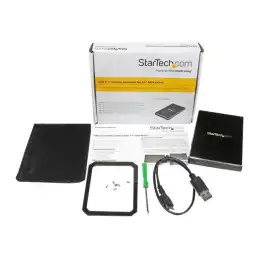 StarTech.com Boîtier USB 3.1 (10 Gb - s) pour disque dur SATA III de 2,5" - Boîtier HDD - SSD externe po... (S251BMU313)_3