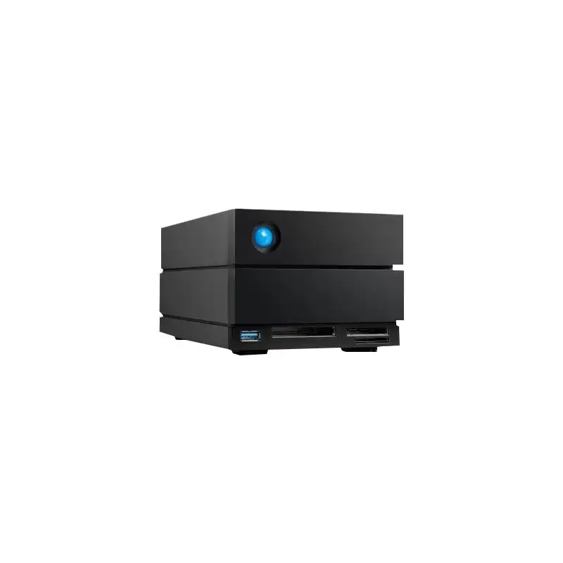 LaCie 2big Dock - Baie de disques - 20 To - 2 Baies (SATA-600) - HDD 10 To x 2 - Thunderbolt 3, USB 3.... (STLG20000400)_1