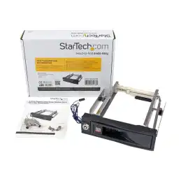 StarTech.com Rack amovible sans tiroir de 5,25 pouces pour disque dur SATA de 3,5 pouces - Rack mobile ... (HSB100SATBK)_5