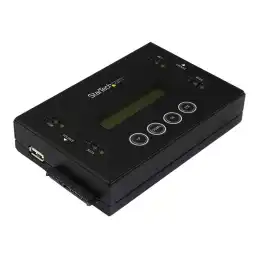 StarTech.com Duplicateur et effaceur autonome pour clés USB et disques durs SATA 2,5" - 3,5" - Station ... (SU2DUPERA11)_1