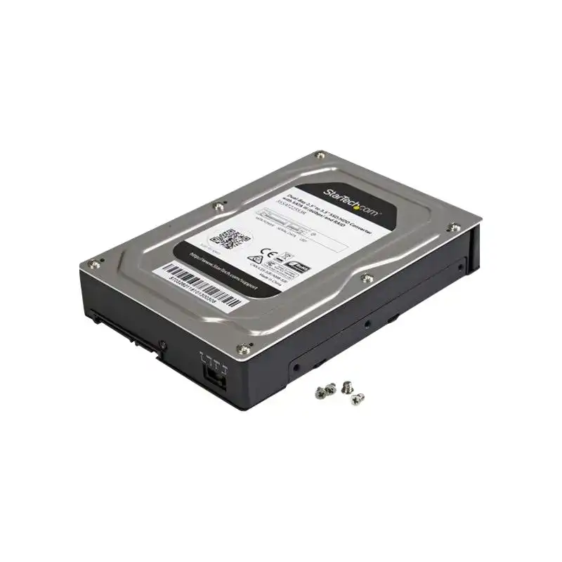 StarTech.com Boîtier adaptateur pour 2 disques durs SATA de 2,5" vers 3,5" avec RAID - Convertisseur HD... (35SAT225S3R)_1