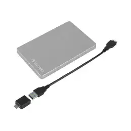 Verbatim Store 'n' Go ALU Slim - Disque dur - 1 To - externe (portable) - USB 3.2 Gen 1 - argent (53663)_1