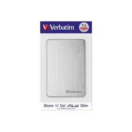 Verbatim Store 'n' Go ALU Slim - Disque dur - 1 To - externe (portable) - USB 3.2 Gen 1 - argent (53663)_6