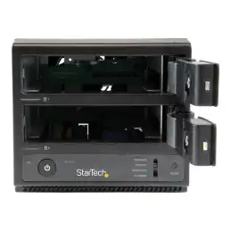 StarTech.com Boîtier USB 3.0 - eSATA sans tiroir pour 2 disques durs SATA III 3,5" 6Gb - s - Boîtier HD... (S352BU33RER)_3