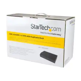 StarTech.com Duplicateur autonome de disque dur 1 vers 5 - Station d'accueil USB 3.0 - eSATA 6x HDD - ... (SATDOCK5U3ER)_5