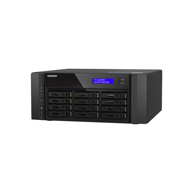 Serveur NAS - 12 Baies - SATA 6Gb - s - PCIe (NVMe) - U.2 - RAM 128 Go - 25 Gigabit Ethe... (TS-H1290FX-7302P-128G)_1