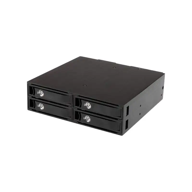 StarTech.com Backplane pour 4 disques durs SAS II - SATA III 6 Gb - s de 2,5" - Rack mobile 4x HDD - SS... (SATSASBP425)_1