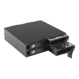 StarTech.com Backplane pour 4 disques durs SAS II - SATA III 6 Gb - s de 2,5" - Rack mobile 4x HDD - SS... (SATSASBP425)_3