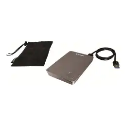 Verbatim Store 'n' Go Executive Portable - Disque dur - 750 Go - externe (portable) - USB 3.0 - argent (53051)_1