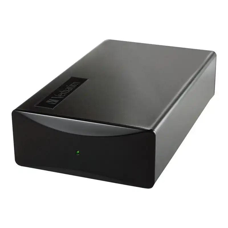 Verbatim Gigabit NAS - Serveur NAS - 500 Go - HDD 500 Go x 1 - USB 2.0 - Gigabit Ethernet (47590)_1