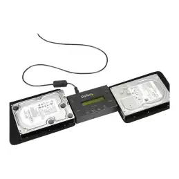 StarTech.com Duplicateur et Effaceur de Disque Dur SATA 2,5" - 3,5" Autonome - Copieur - Cloneur pour DD S... (SATDUP11)_5